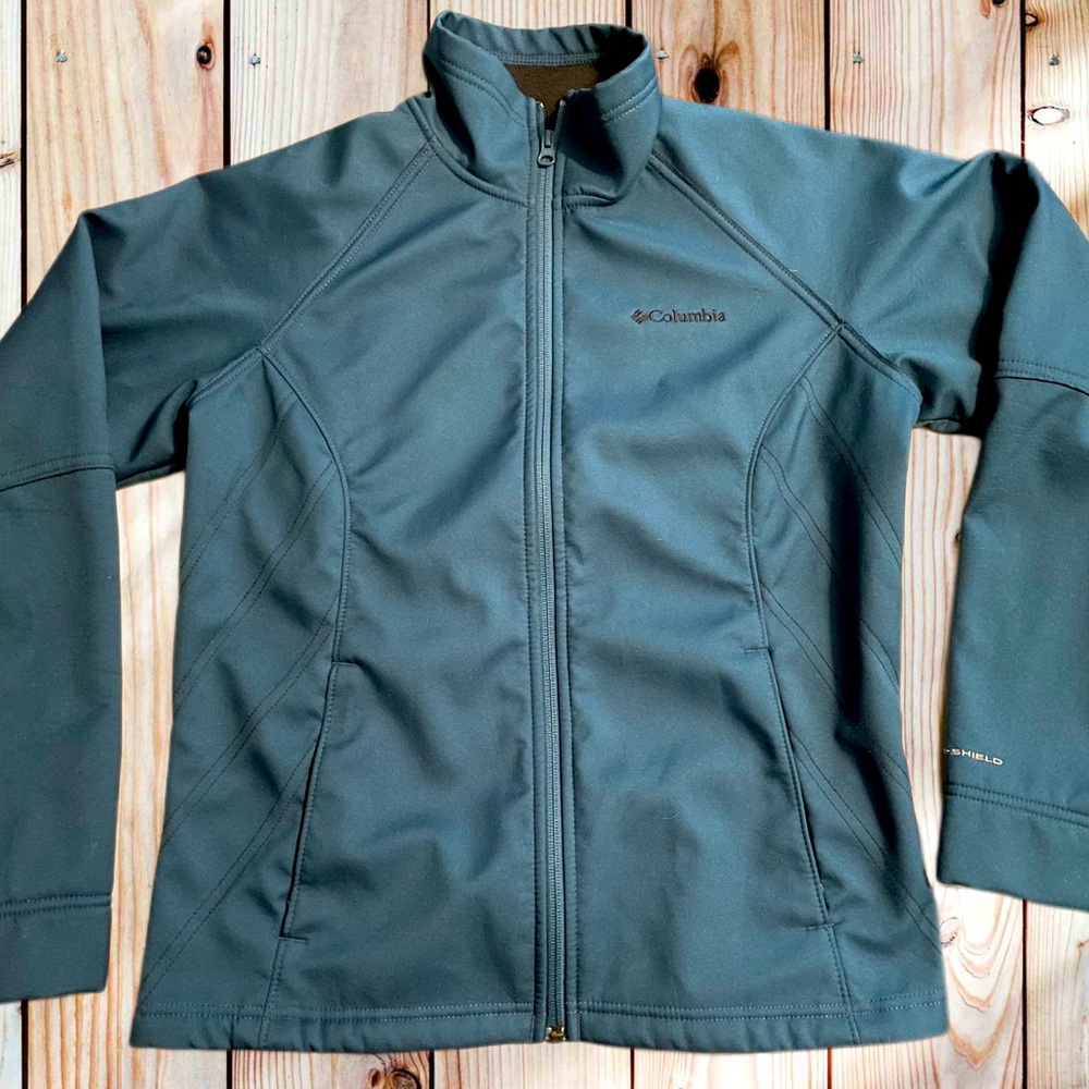 Teal Columbia Jacket - Medium